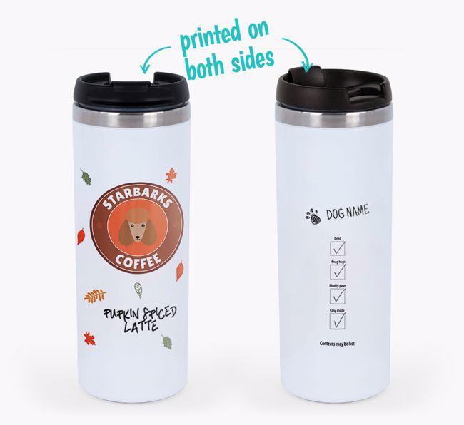 Autumnal Starbarks - Personalised Travel Mug